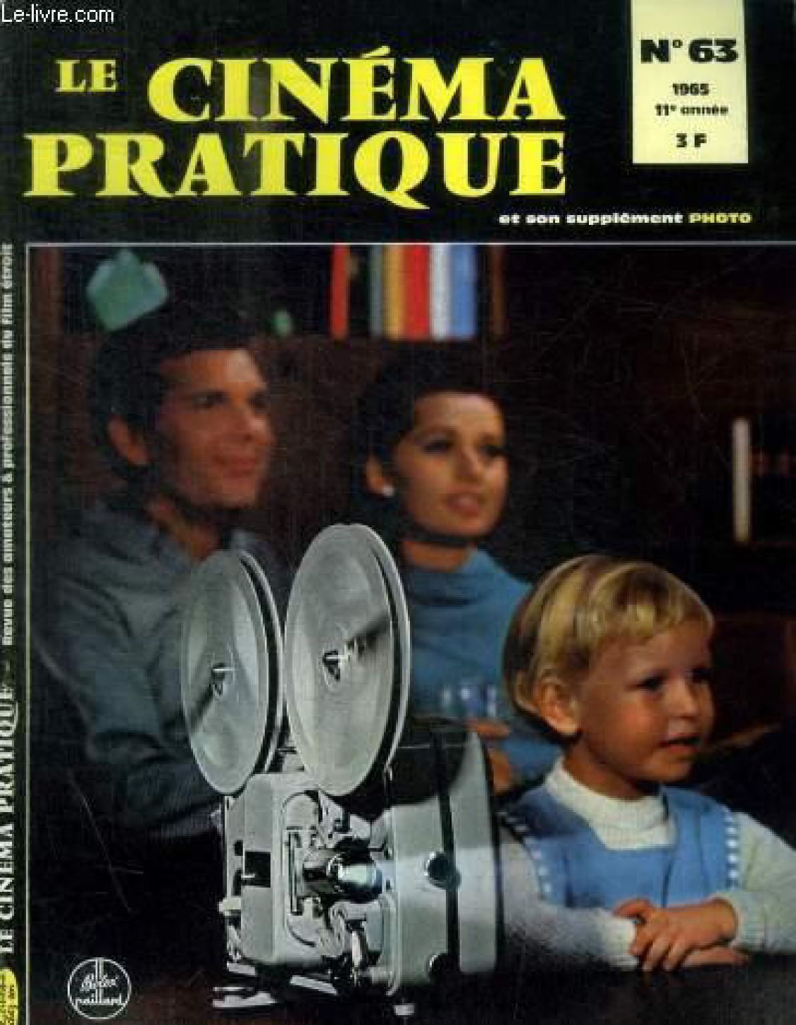 CINEMA PRATIQUE magazine cover Issue 63   1965