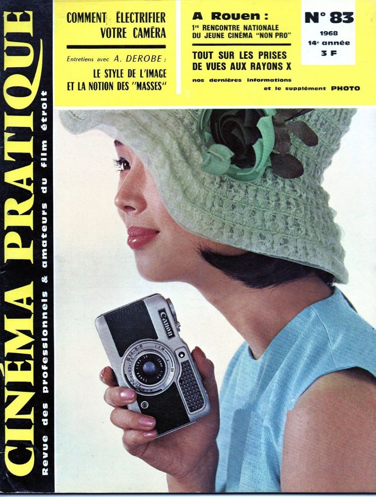 CINEMA PRATIQUE magazine cover Issue 83   1968