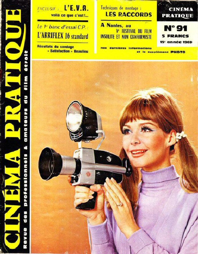 CINEMA PRATIQUE magazine cover Issue 91   1969