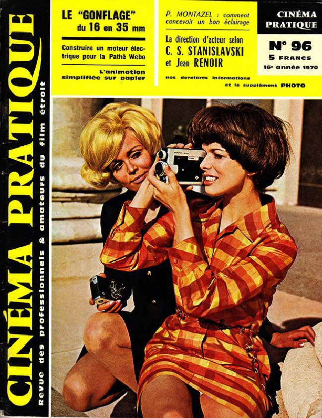 CINEMA PRATIQUE magazine cover Issue 96   1970