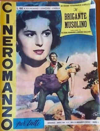 CINEROMANZO PER TUTTI magazine cover Issue 6 August 1954