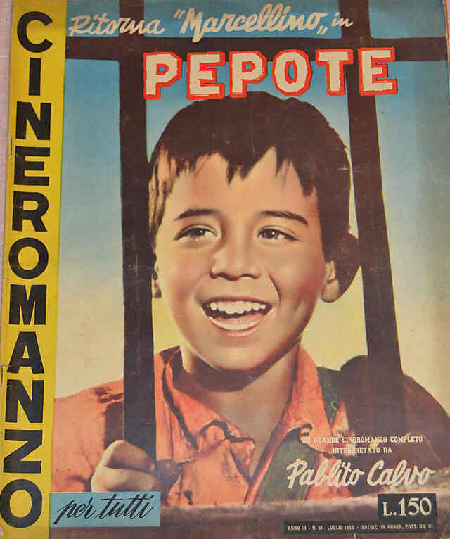 CINEROMANZO PER TUTTI magazine cover Issue 31 July 1956