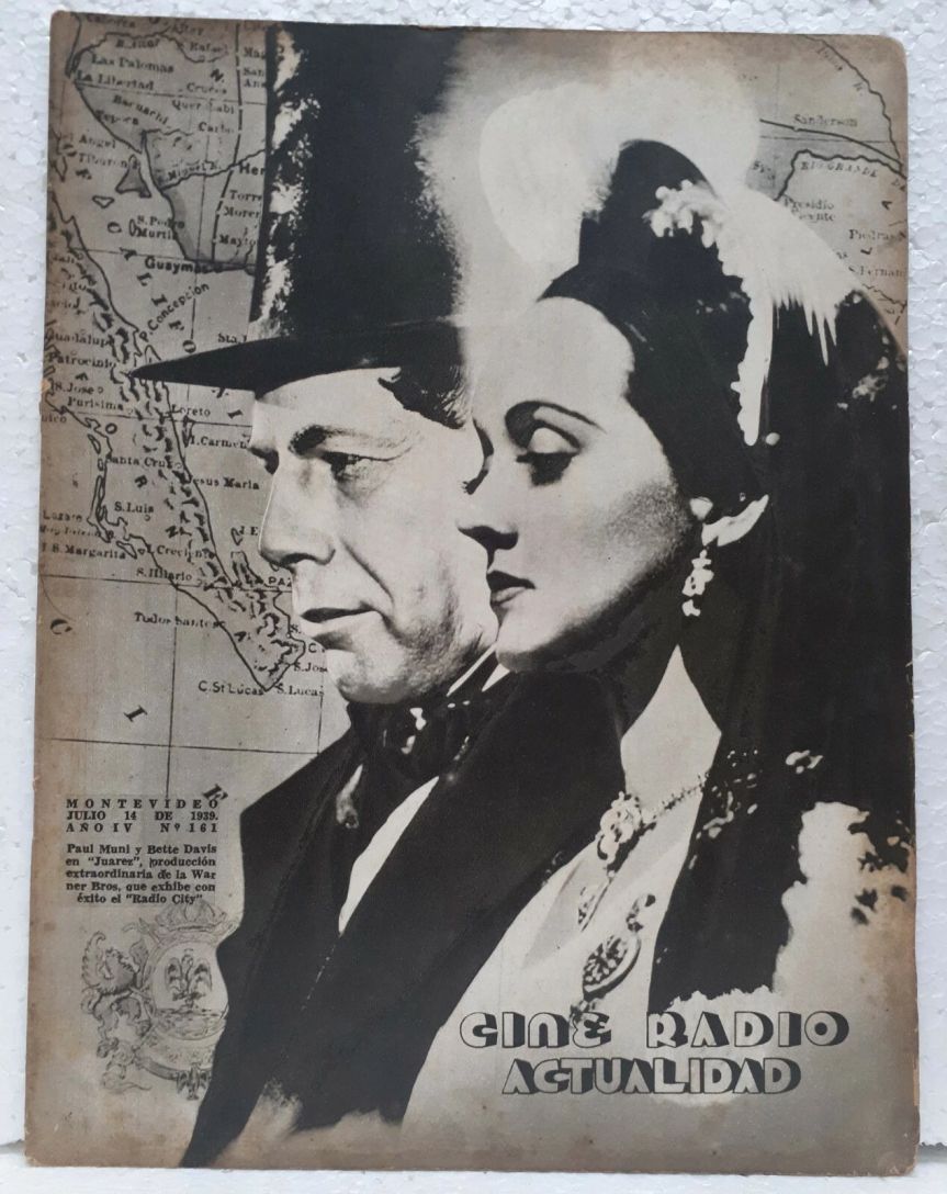 CINE RADIO ACTUALIDAD magazine side cover Issue 161 14 July 1939
