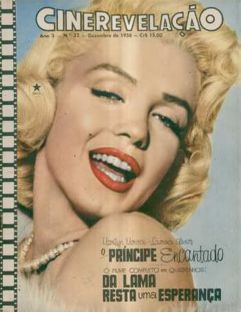 CINEREVELACAO magazine side cover Issue 32 December 1958
