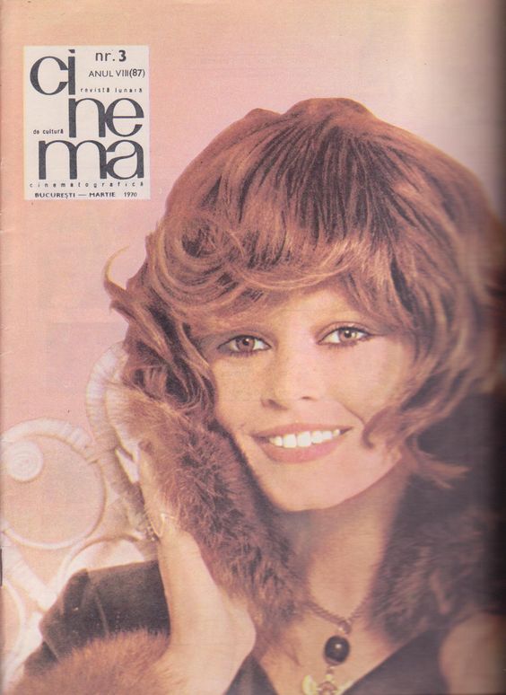 CINEMA (Romania) magazine side cover Issue 87  March 1970