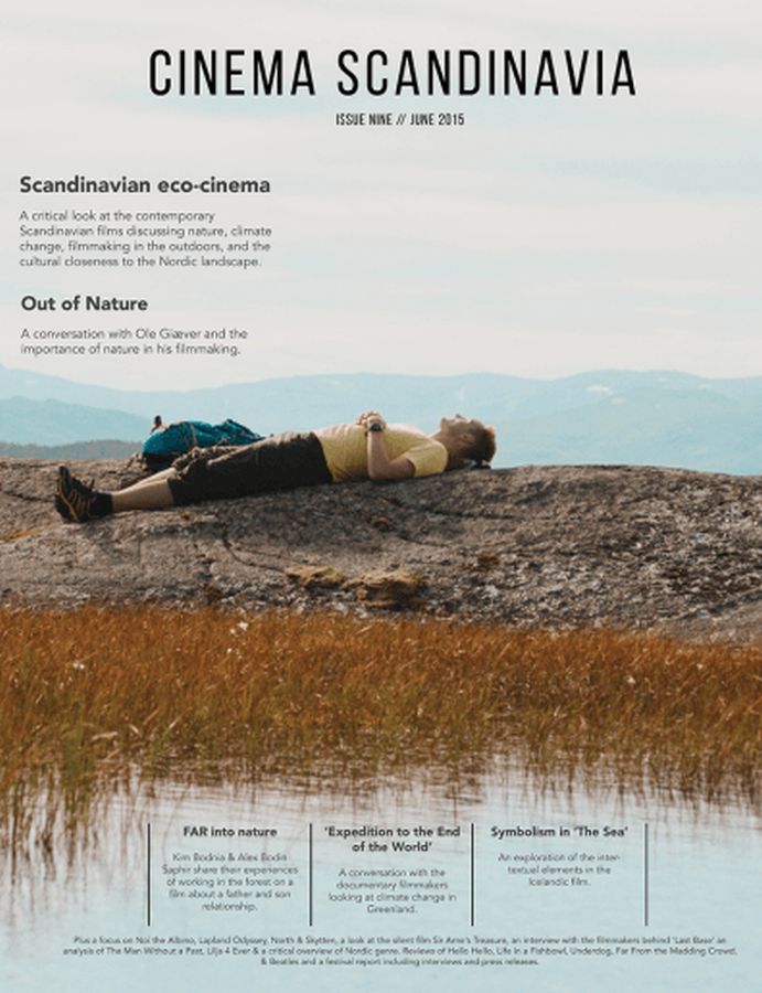 CINEMA SCANDINAVIA magazine cover Issue 9 June 2015