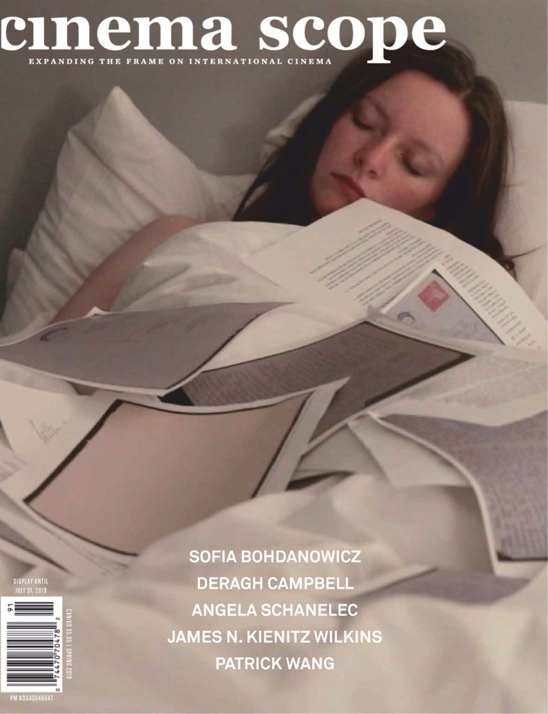 CINEMA SCOPE magazine side cover Issue 78 Spring 2019