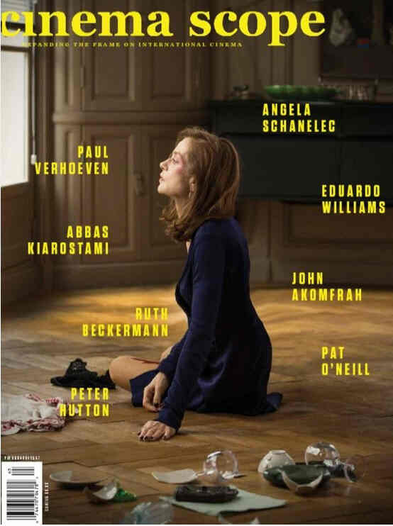 CINEMA SCOPE magazine cover Issue 68 Fall 2016