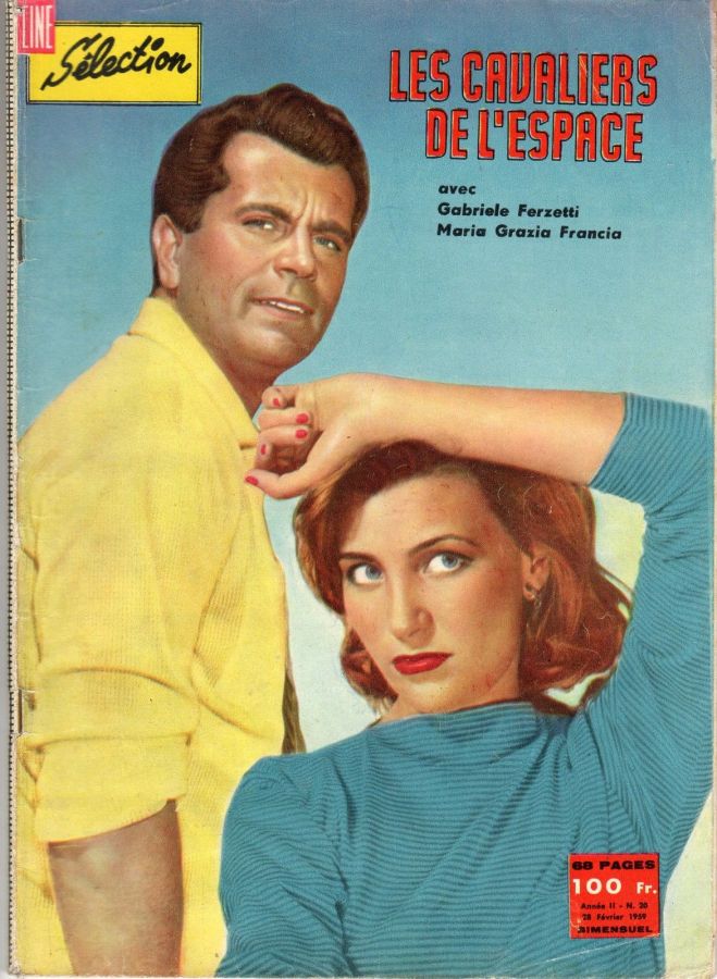 CINE SELECTION magazine cover Issue 20 28 February 1959