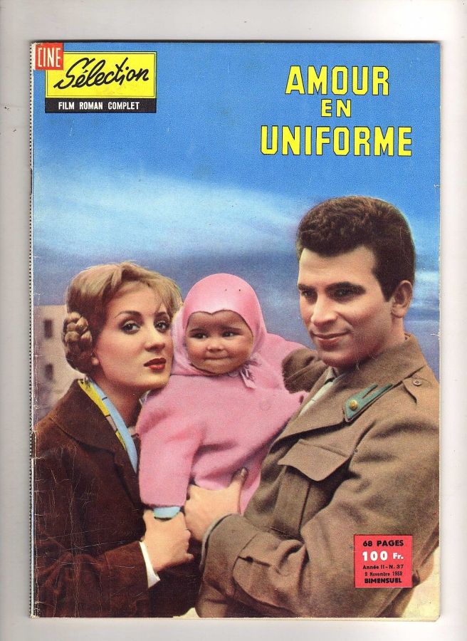 CINE SELECTION magazine cover Issue 37 8 November 1959