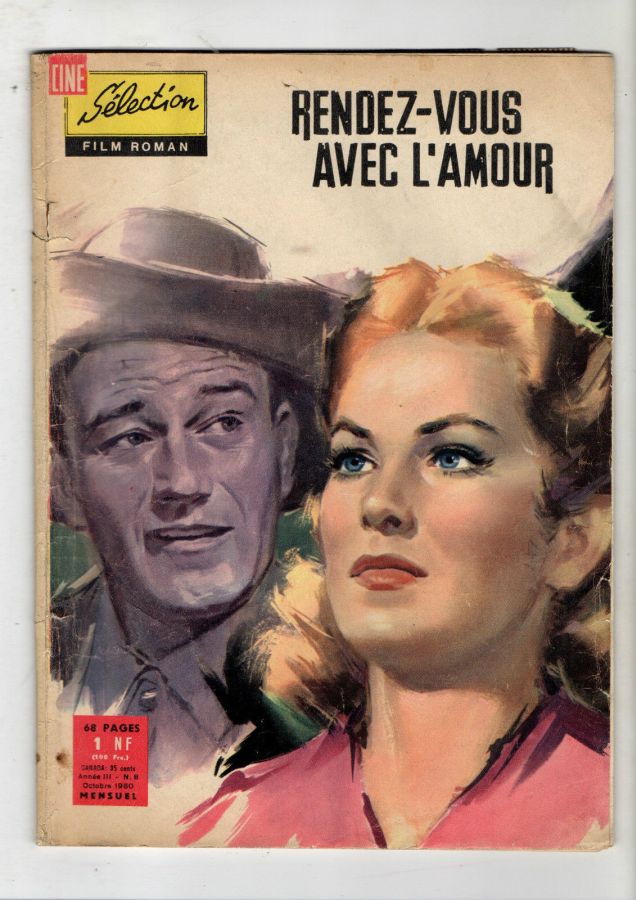 CINE SELECTION magazine cover Issue 8 October 1960