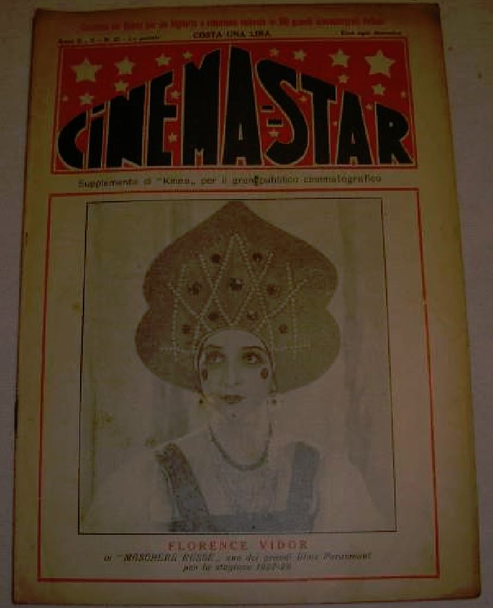CINEMA-STAR magazine side cover Issue ?  1927