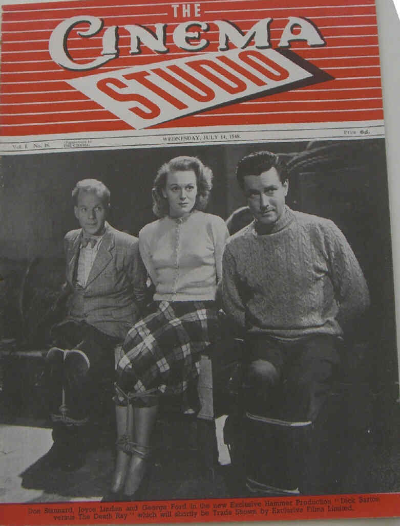 CINEMA STUDIO | THE magazine cover Issue 16 14 July 1948