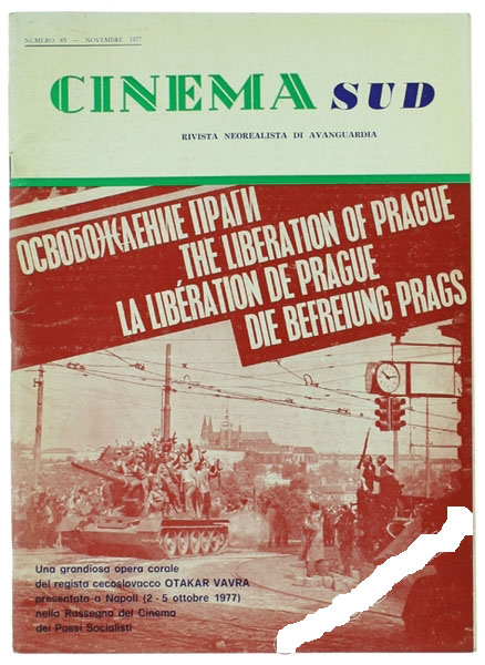 CINEMA SUD magazine side cover Issue 65 November 1977