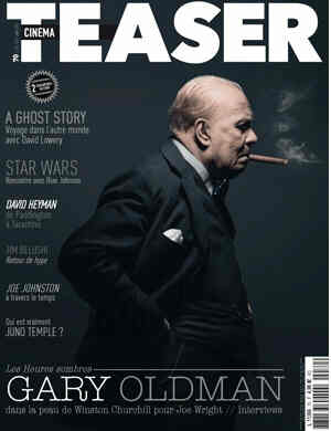 CINEMA TEASER magazine cover Issue 70  December 2017