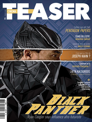 CINEMA TEASER magazine cover Issue 71  January 2018