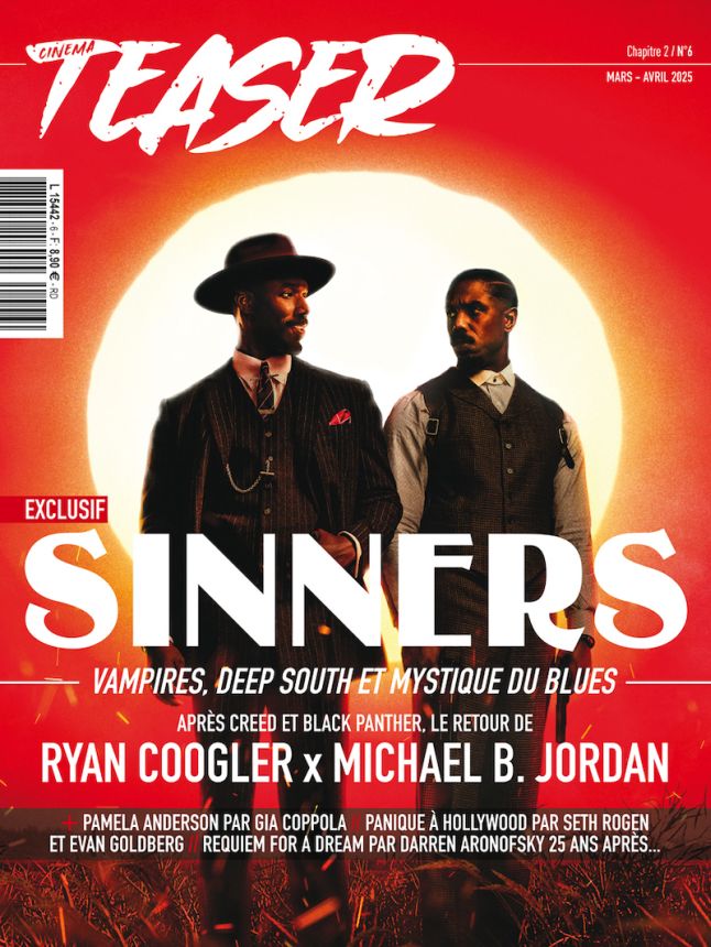CINEMA TEASER magazine side cover  Vol 2 No 6  March/April 2025