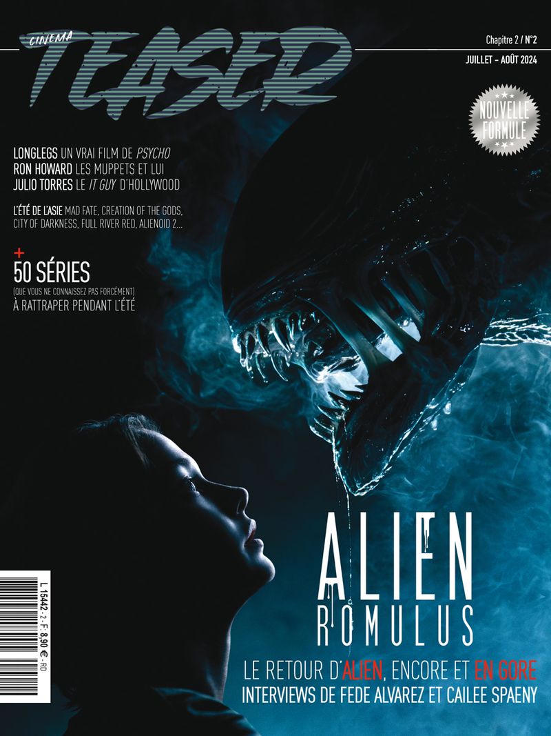 CINEMA TEASER magazine side cover  Vol 2 No 2  July/August 2024