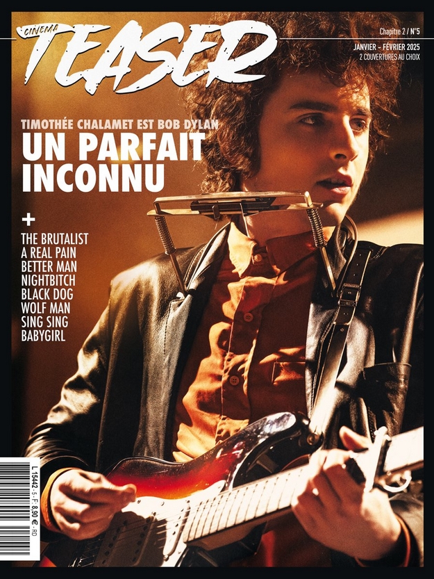 CINEMA TEASER magazine side cover  Vol 2 No  5  January/February 2025