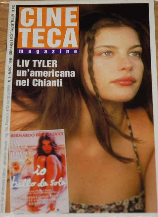 CINETECA MAGAZINE magazine side cover Issue 2  March 1999