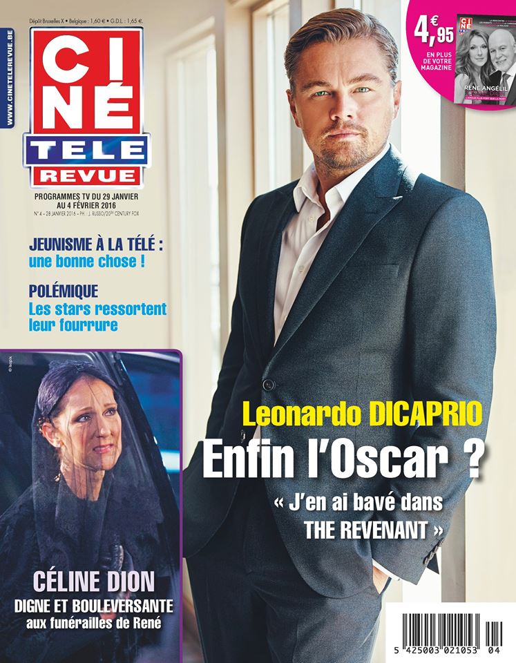 CINE TELE REVUE magazine side cover Issue 4 28 January 2016