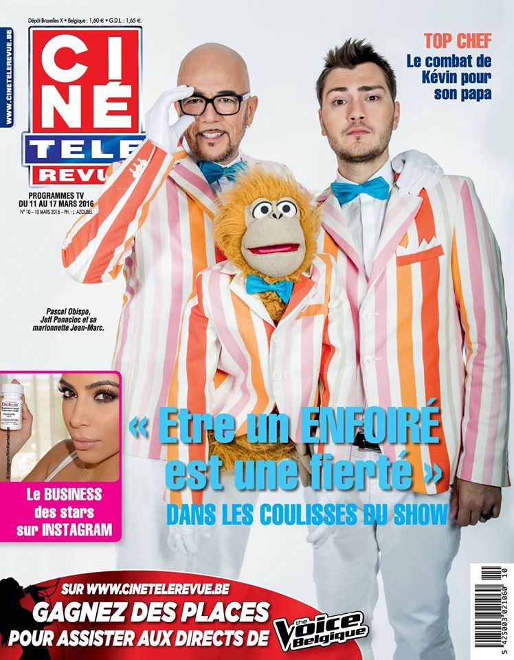 CINE TELE REVUE magazine side cover Issue 10 10 March 2016