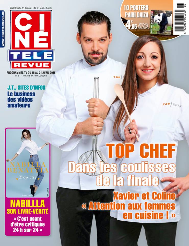 CINE TELE REVUE magazine side cover Issue 15 14 April 2016