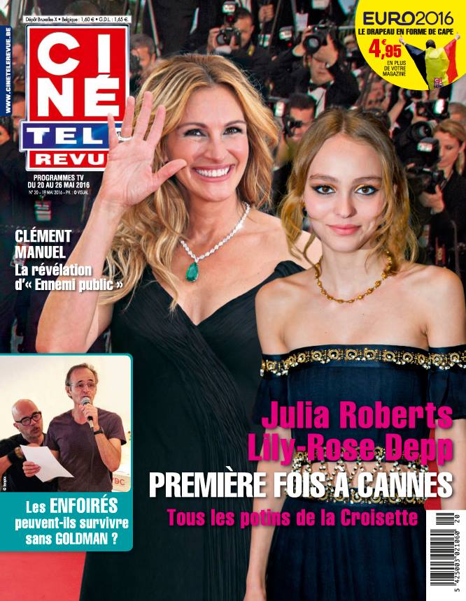 CINE TELE REVUE magazine side cover Issue 20 19 May 2016