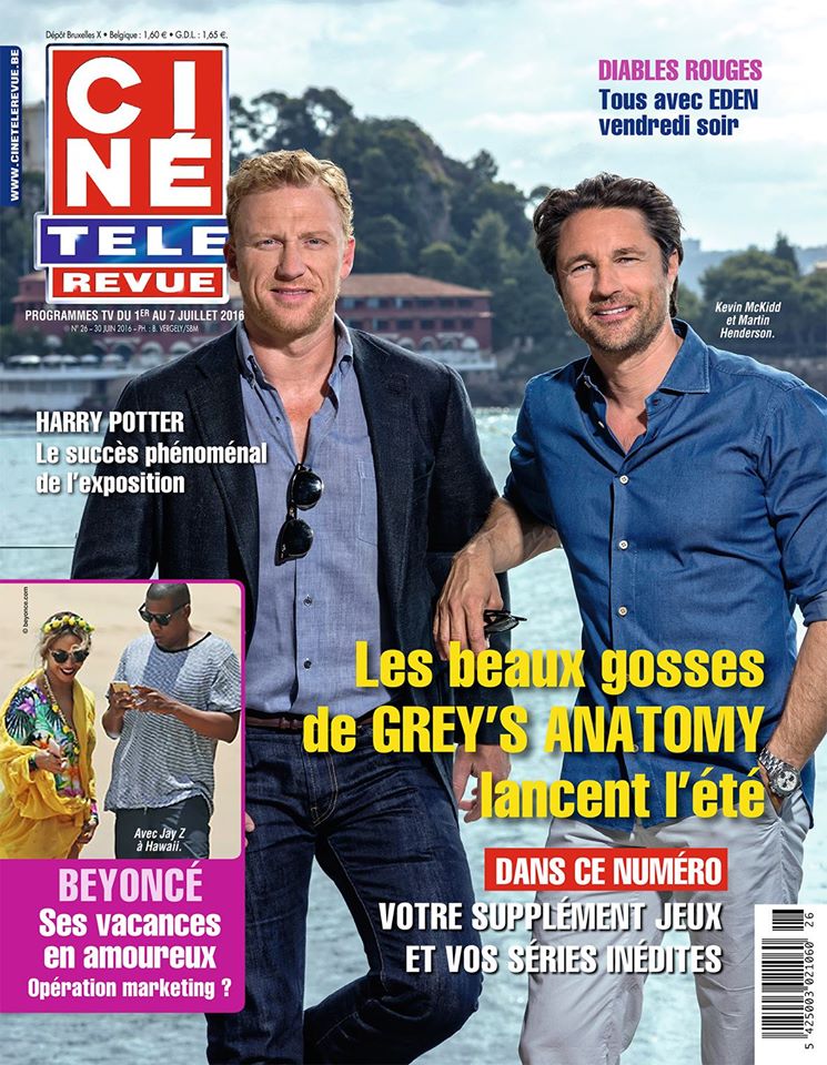 CINE TELE REVUE magazine side cover Issue 26 30 June 2016