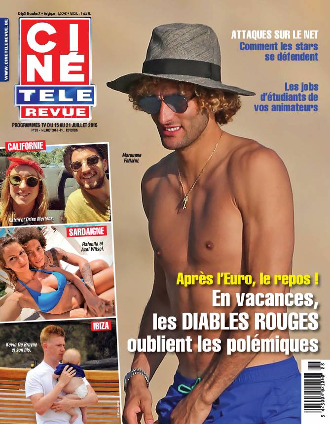 CINE TELE REVUE magazine side cover Issue 28 14 July 2016