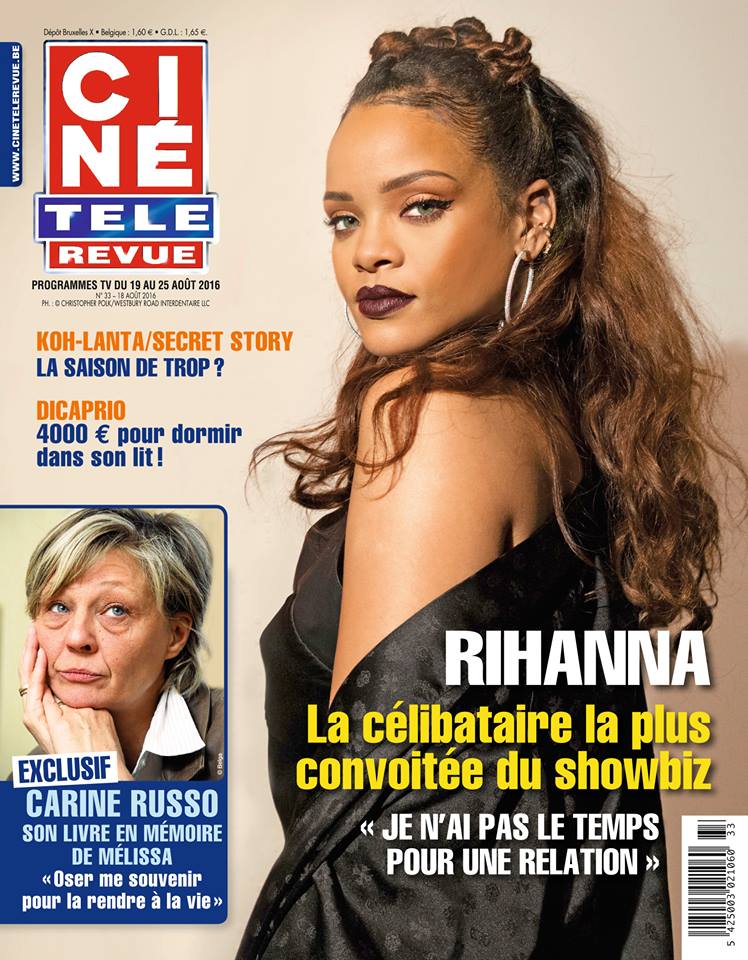 CINE TELE REVUE magazine side cover Issue 33 18 August 2016
