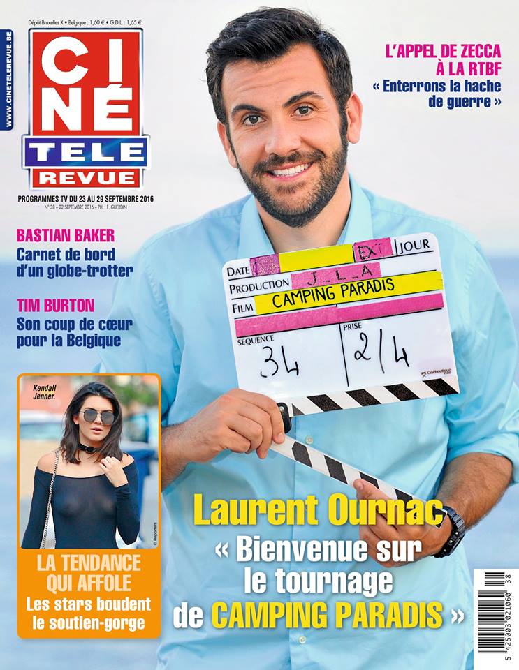 CINE TELE REVUE magazine side cover Issue 38 22 September 2016