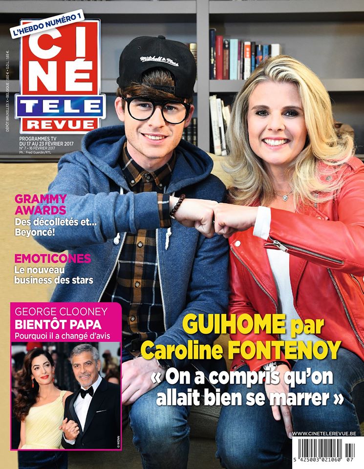 CINE TELE REVUE magazine side cover Issue 7 16 February 2017