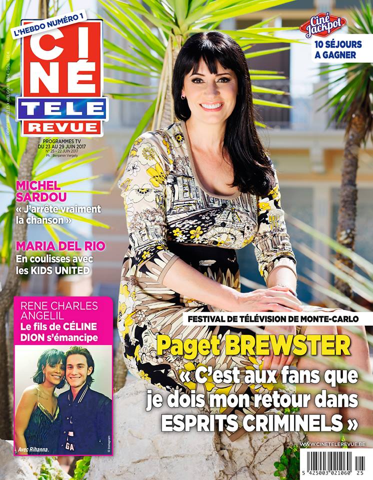 CINE TELE REVUE magazine side cover Issue 25 22 June 2017