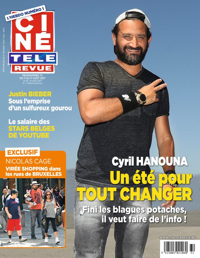 CINE TELE REVUE magazine side cover Issue 32 10 August 2017
