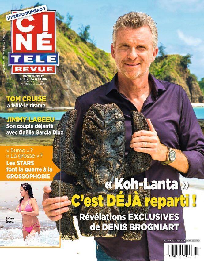 CINE TELE REVUE magazine side cover Issue 33 17 August 2017