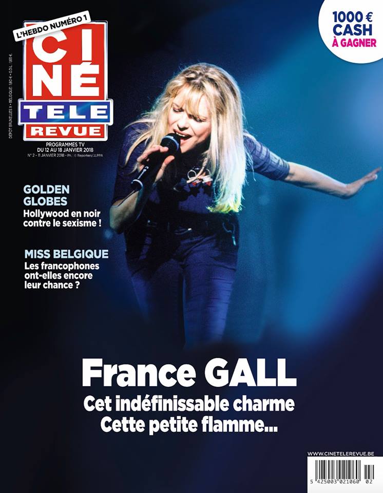 CINE TELE REVUE magazine side cover Issue 2 11 January 2018