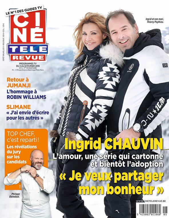 CINE TELE REVUE magazine side cover Issue 5 1 February 2018