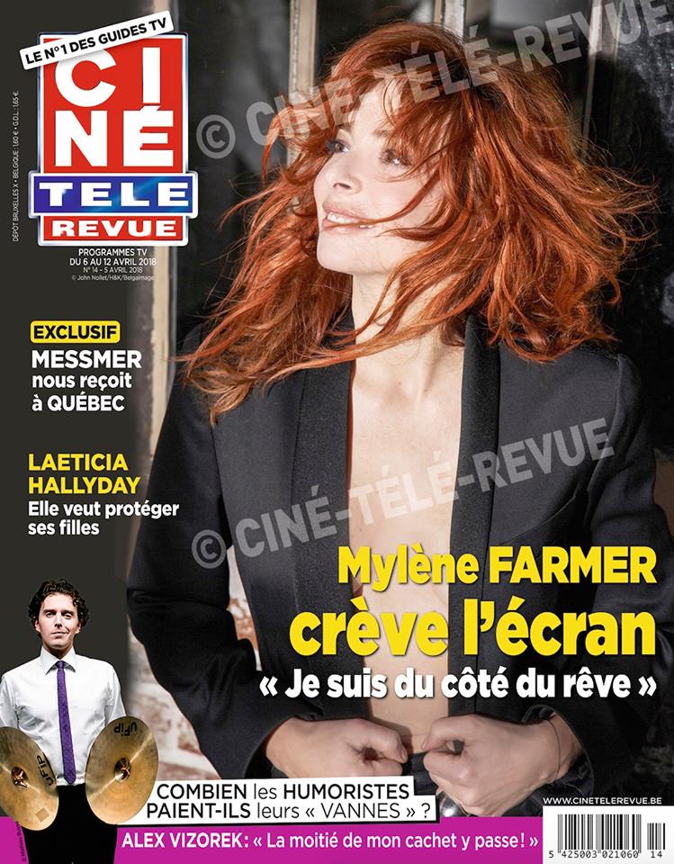 CINE TELE REVUE magazine side cover Issue 14 5 April 2018