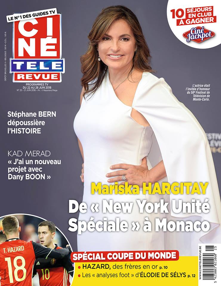 CINE TELE REVUE magazine side cover Issue 25 21 June 2018