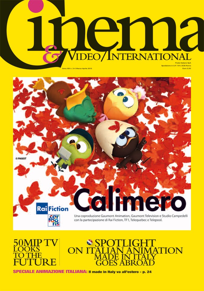 CINEMA AND VIDEO INTERNATIONAL magazine cover March/April 2013