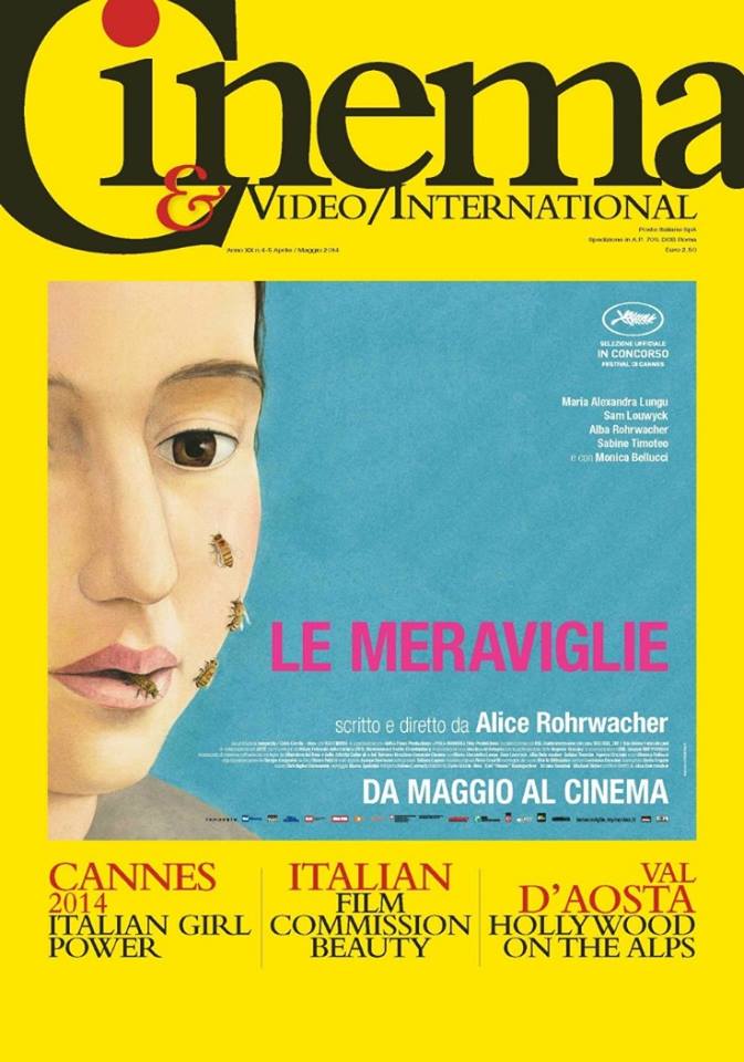 CINEMA AND VIDEO INTERNATIONAL magazine cover April/May 2014