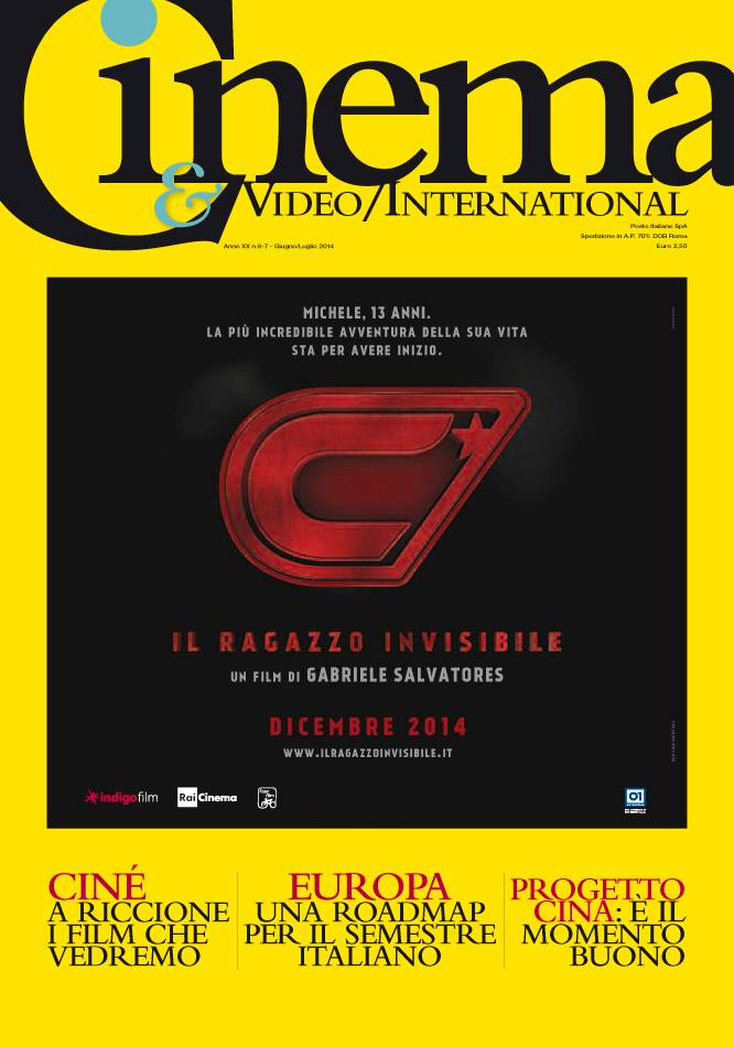 CINEMA AND VIDEO INTERNATIONAL magazine cover June/July 2014