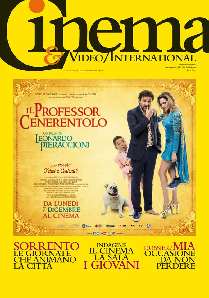 CINEMA AND VIDEO INTERNATIONAL magazine cover November/December 2015
