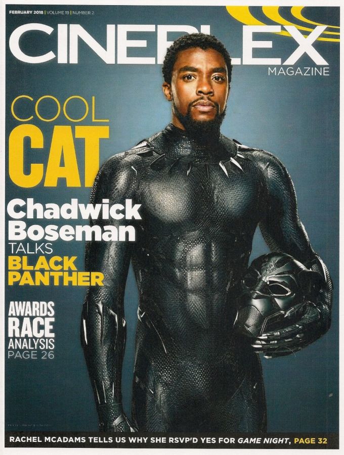 CINEPLEX magazine cover  February 2018