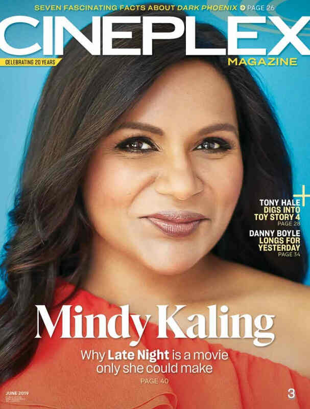 CINEPLEX magazine cover  June 2019
