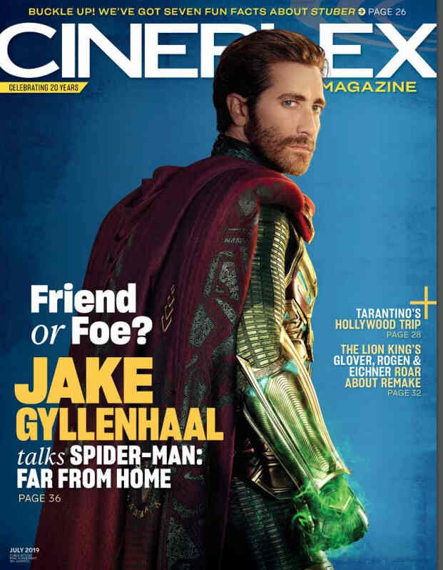 CINEPLEX magazine cover  July 2019