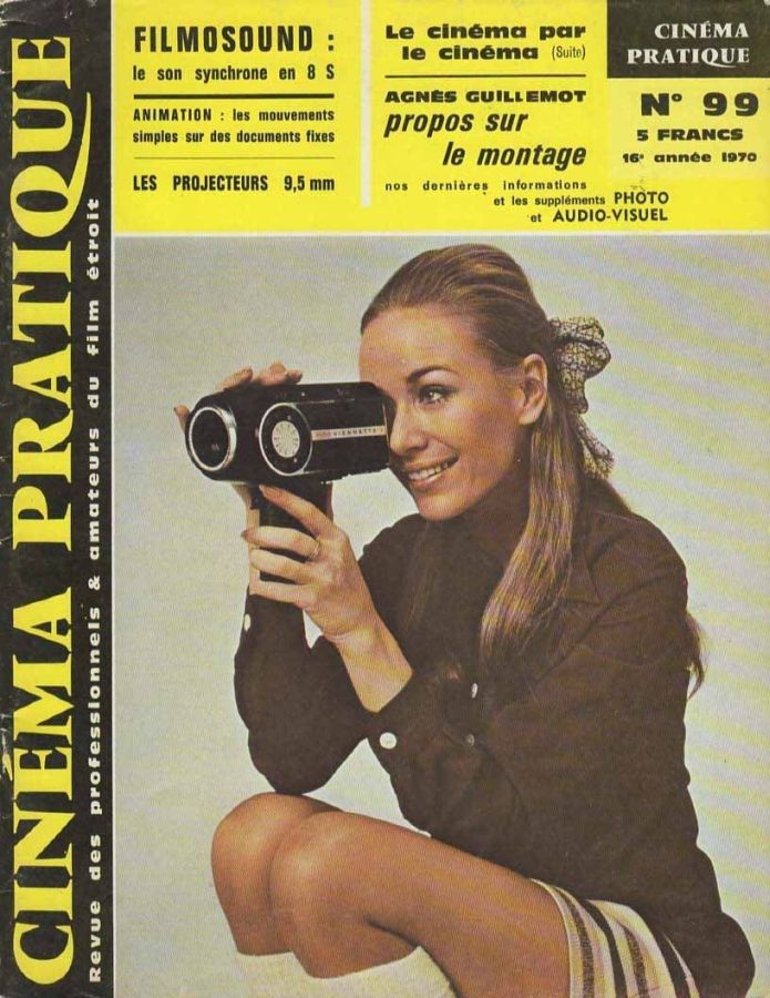 CINEMA PRATIQUE magazine cover Issue 99   1970