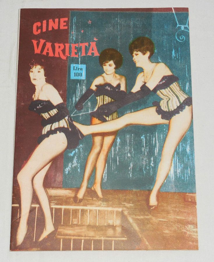 CINE VARIETA magazine side cover Issue 4   1963