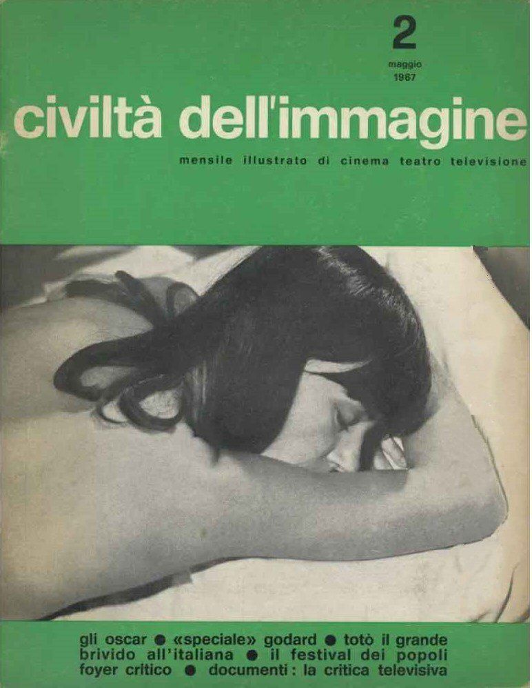 CIVILTA DELLIMMAGINE magazine side cover Issue 2  May 1967
